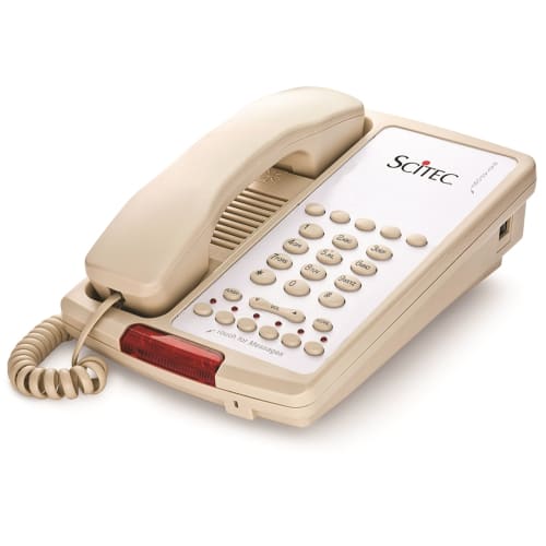 Aegis T5-08 Two-Line Telephone with Speakerphone, Ash